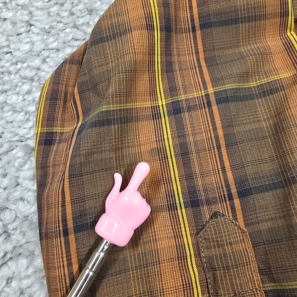 Kuhl Men Plaid Button Up‎ Shirt Size Medium Outdoor Hiking Travel Adventure - Picture 4 of 11